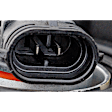 Passenger Side Headlight, with Bulb, Halogen, Clear Lens, 4 Cyl., 1.6L Engine