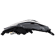 Passenger Side Headlight, with Bulb, Halogen, Clear Lens, 4 Cyl., 1.6L Engine, CAPA Certified