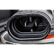 Driver Side Headlight, with Bulb, Halogen, Clear Lens, 4 Cyl., 1.6L Engine