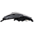 Driver Side Headlight, with Bulb, Halogen, Clear Lens, 4 Cyl., 1.6L Engine, CAPA Certified