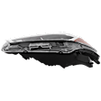 Driver Side Headlight, with Bulb, Halogen, Clear Lens, 4 Cyl., 1.6L Engine, CAPA Certified