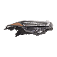 Passenger Side Headlight, with Bulb, LED, Clear Lens, 4 Cyl., 1.6L Engine, CAPA Certified