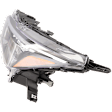 Driver Side Headlight, with Bulb, LED, Clear Lens, 4 Cyl., 1.6L Engine, CAPA Certified