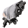 Driver Side Headlight, with Bulb, LED, Clear Lens, 4 Cyl., 1.6L Engine, CAPA Certified