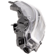 Driver Side Headlight, with Bulb, LED, Clear Lens, 4 Cyl., 1.6L Engine, CAPA Certified