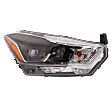 Passenger Side Headlight, with Bulb, Halogen, Clear Lens, SR Model