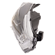 Passenger Side Headlight, with Bulb, Halogen, Clear Lens, SR Model