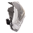 Driver Side Headlight, with Bulb, Halogen, Clear Lens, SR Model
