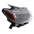 Passenger Side Headlight, with Bulb, Halogen, Clear Lens