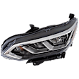 Driver Side Headlight, with Bulb, Halogen, Clear Lens, 4 Cyl., 2.0L Engine, CAPA Certified