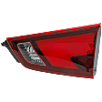 Passenger Side, Inner Tail Light, with Bulb, Halogen, Clear and Red Lens, 4 Cyl., 2.0L Engine