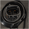 Passenger Side, Inner Tail Light, with Bulb, Halogen, Clear and Red Lens, 4 Cyl., 2.0L Engine