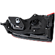 Driver Side, Inner Tail Light, with Bulb, Halogen, Clear and Red Lens, 4 Cyl., 2.0L Engine