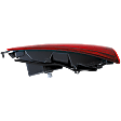 Driver Side, Inner Tail Light, with Bulb, Halogen, Clear and Red Lens, 4 Cyl., 2.0L Engine