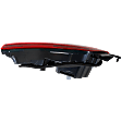 Driver Side, Inner Tail Light, with Bulb, Halogen, Clear and Red Lens, 4 Cyl., 2.0L Engine