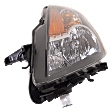 Driver Side Headlight, with Bulb, Halogen, Clear Lens