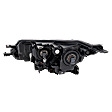 Passenger Side Headlight, with Bulb, Halogen, Clear Lens, 4 Cyl., 2.0L Engine