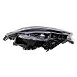 Passenger Side Headlight, with Bulb, Halogen, Clear Lens, 4 Cyl., 2.0L Engine