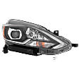 Passenger Side Headlight, with Bulb, LED, Clear Lens