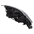Driver Side Headlight, with Bulb, LED, Clear Lens