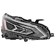 Passenger Side Headlight, with Bulb, LED, Clear Lens