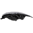 Passenger Side Headlight, with Bulb, LED, Clear Lens