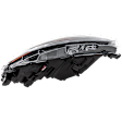 Passenger Side Headlight, with Bulb, LED, Clear Lens