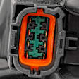 Passenger Side Headlight, with Bulb, LED, Clear Lens