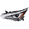 Driver Side Headlight, with Bulb, LED, Clear Lens