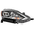 2017 Nissan Sentra - Passenger Side LED Headlight, With bulb(s), OE Replacement