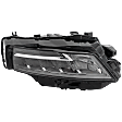 Passenger Side, Lower LED Headlight, With bulb(s), OE Replacement,, CAPA Certified