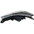 Passenger Side Headlight, with Bulb, Halogen, 4 Cyl., 1.6L Engine, CAPA CERTIFIED