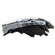 Driver Side Headlight, with Bulb, Halogen, 4 Cyl., 1.6L Engine