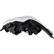 Passenger Side LED Headlight, With bulb(s)