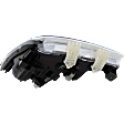 Passenger Side LED Headlight, With bulb(s)