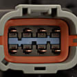 Passenger Side LED Headlight, With bulb(s)