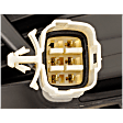 Passenger Side, Upper Headlight, with Bulb, LED, Clear Lens