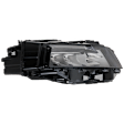 Driver Side LED Headlight, With bulb(s), Clear Lens, Black Interior