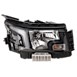 Passenger Side Headlight, with bulb, Halogen