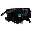 Driver Side Headlight, with bulb, Halogen