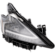 Passenger Side LED Headlight, With bulb(s), OE Replacement,, CAPA Certified