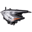 Driver Side LED Headlight, With bulb(s), OE Replacement