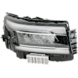 Passenger Side LED Headlight, With bulb(s), OE Replacement,, CAPA Certified