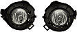 2005-2018 Nissan Frontier - Front, Driver and Passenger Side Fog Light, With Bulb(s), Halogen