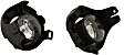 2005-2018 Nissan Frontier - Front, Driver and Passenger Side Fog Light, With Bulb(s), Halogen