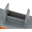 Front, Passenger Side Side Marker Without bulb(s)