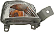 Front, Passenger Side Turn Signal Light, With bulb(s)