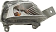 Front, Passenger Side Turn Signal Light, With bulb(s)