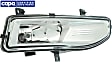Front, Passenger Side Fog Light, With Bulb(s), Halogen, CAPA CERTIFIED