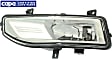 Front, Driver Side Fog Light, With Bulb(s), Halogen, CAPA CERTIFIED